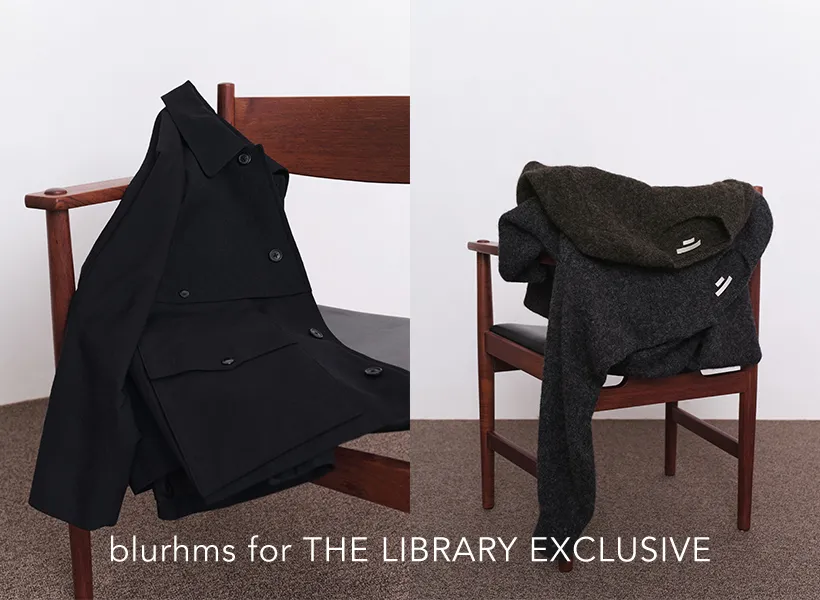 blurhms for THE LIBRARY EXCLUSIVE AUTUMN WINTER 2024