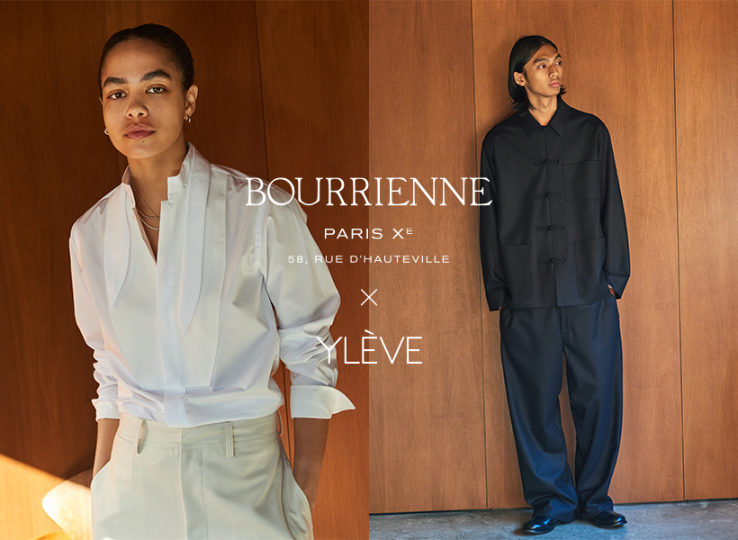 BOURRIENNE × YLÈVEのコラボレーションアイテム発売